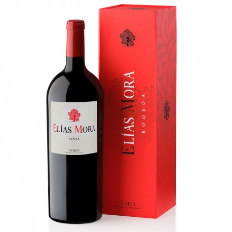 Magnum Viñas Elías Mora en caja de madera